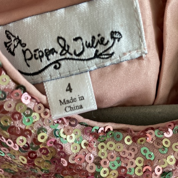 Pippa & Julie Sequin Dress - Picture 5 of 8